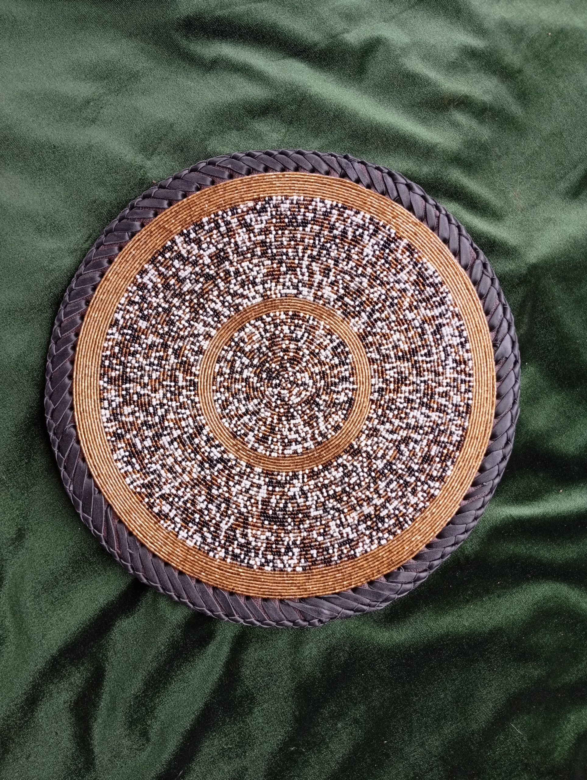 Beaded Table Mat