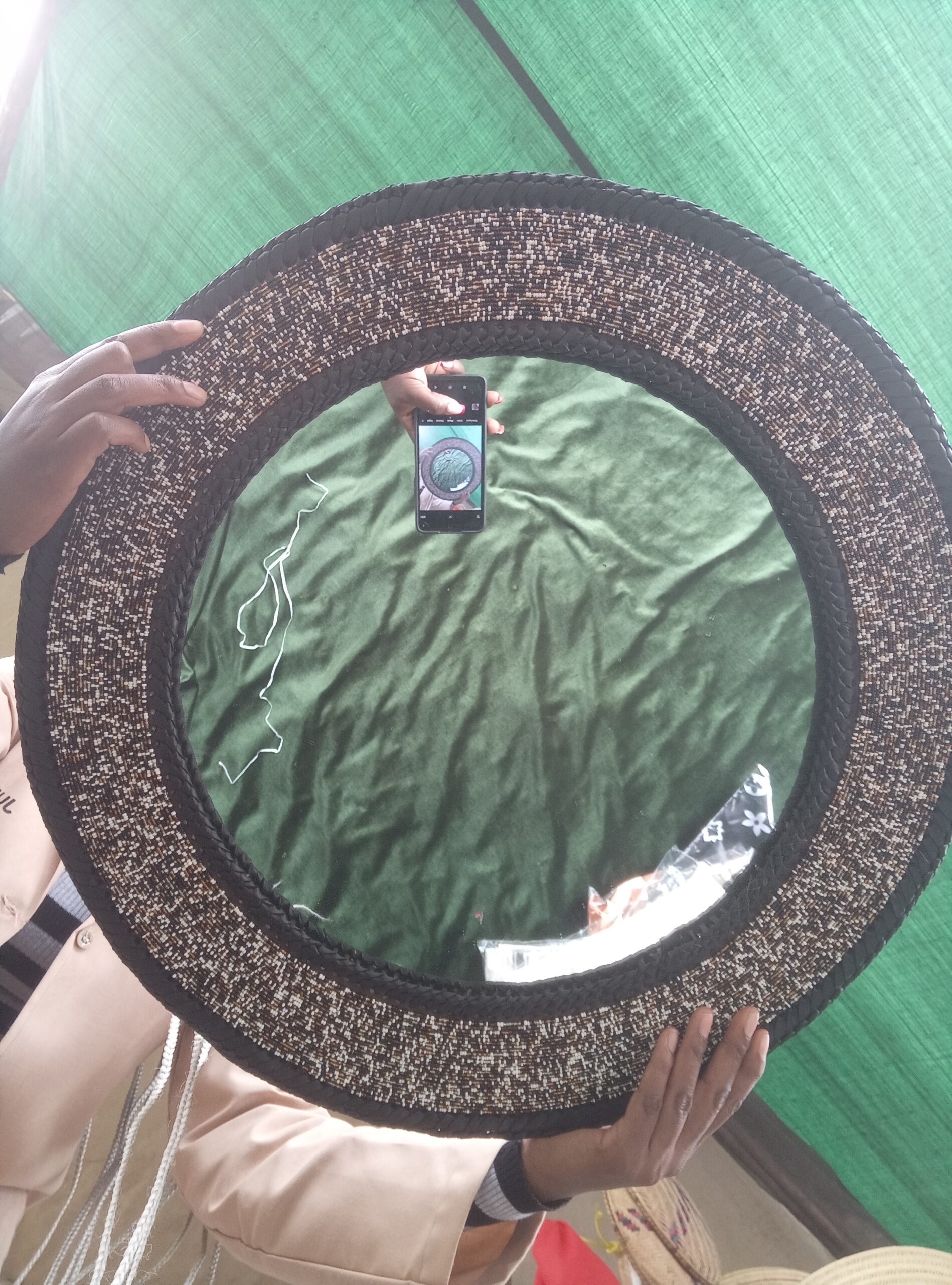 Beaded Mirror - Image 2