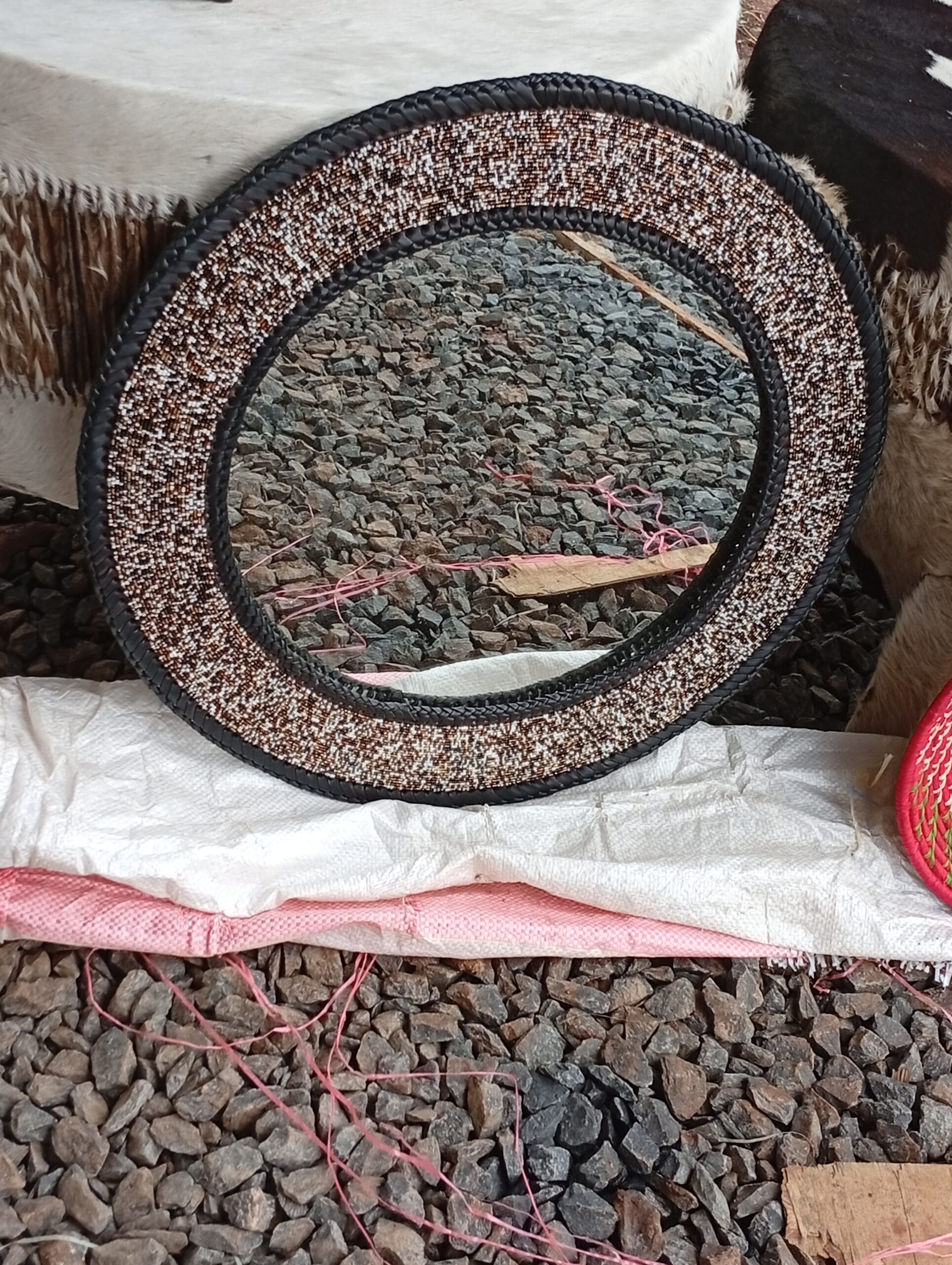 Beaded Mirror - Image 8