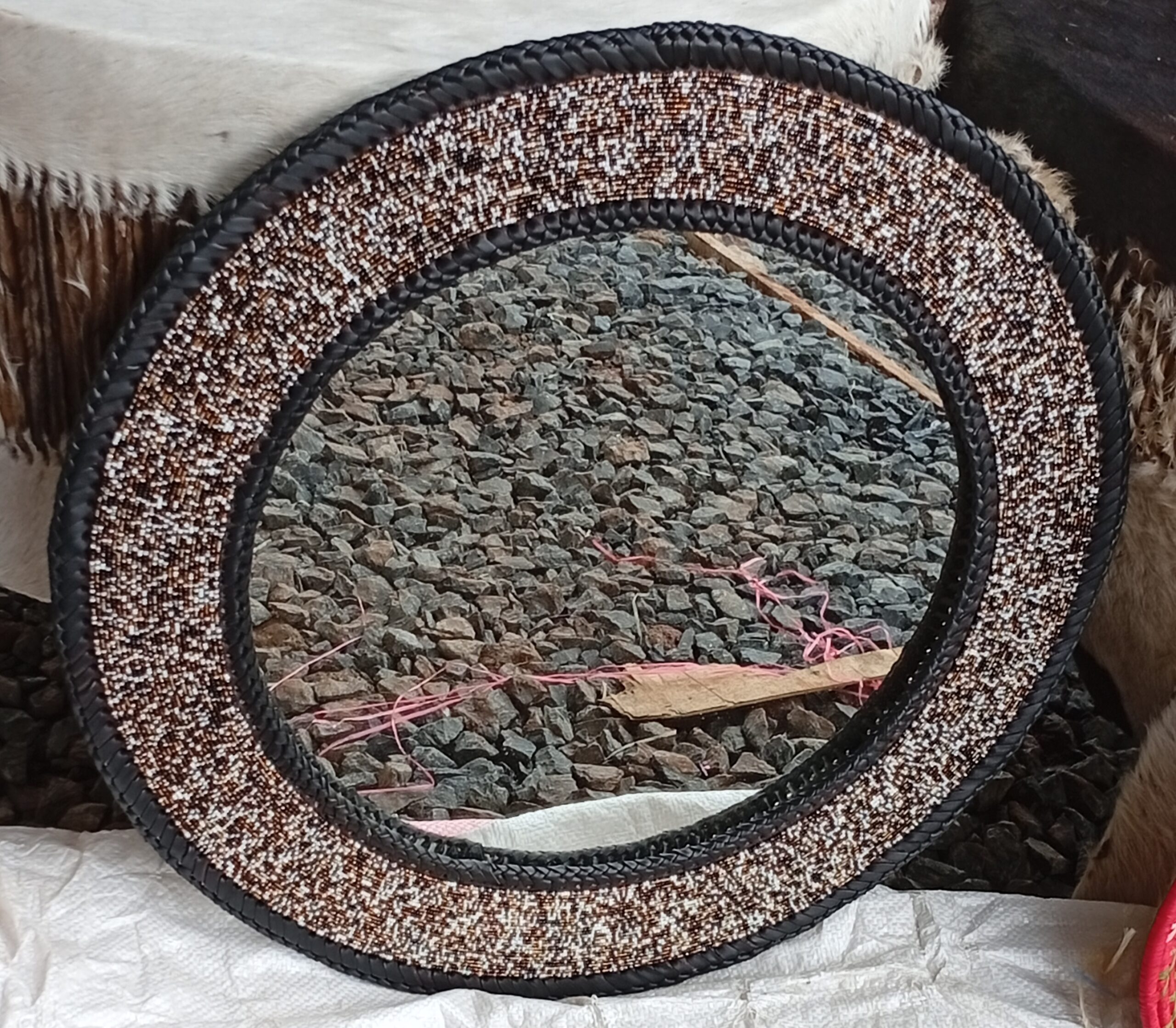 Beaded Mirror - Image 7