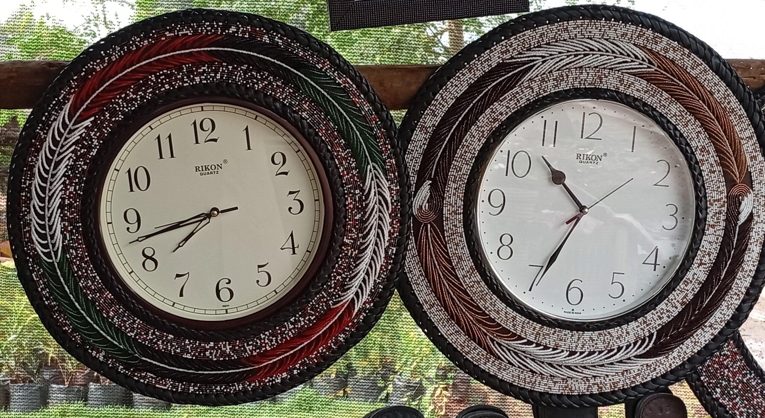 Beaded Wall Clock - Image 3